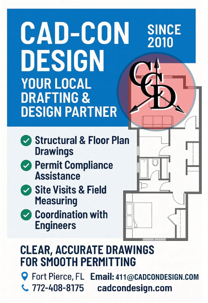 Existing floor plans and After-the-fact permit compliance advocacy